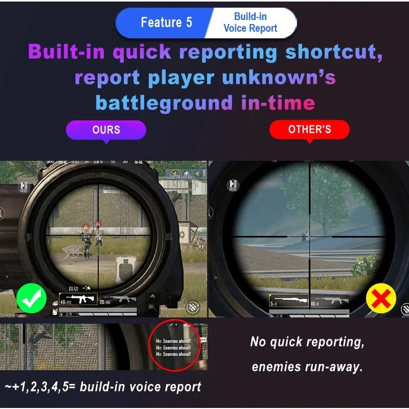 Mobile Gaming Keyboard Mouse Converter BT 5.0 Adapter