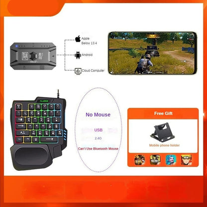 Mobile Gaming Keyboard Mouse Converter BT 5.0 Adapter