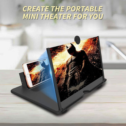 Mobile Phone Screen Magnifier - 3D Screen with HD Display, 3–4 Times Magnification