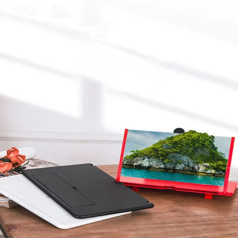 Mobile Phone Screen Magnifier - 3D Screen with HD Display, 3–4 Times Magnification