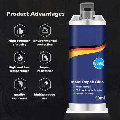 Multi-Purpose Super Glue - For Metal Repair, Leak Sealing, High Temperature & Waterproof Bonding