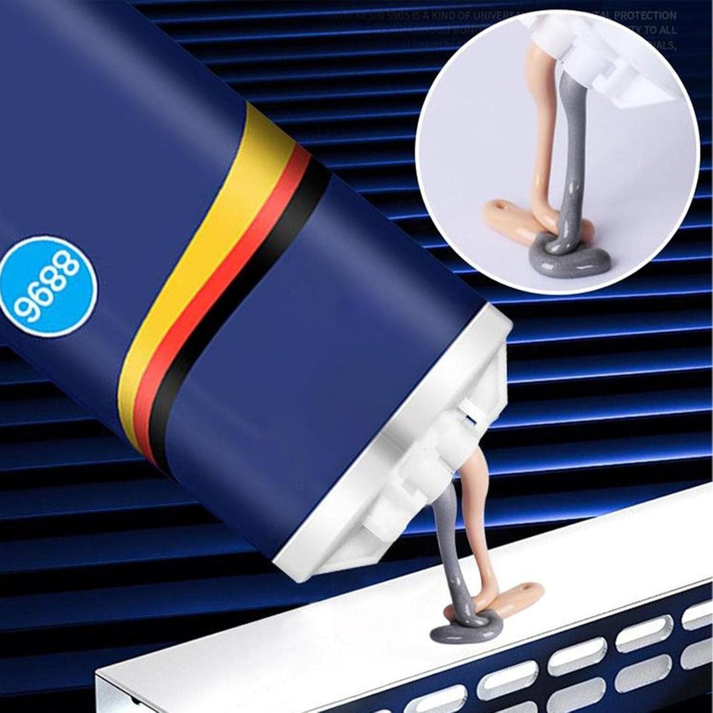 Multi-Purpose Super Glue - For Metal Repair, Leak Sealing, High Temperature & Waterproof Bonding