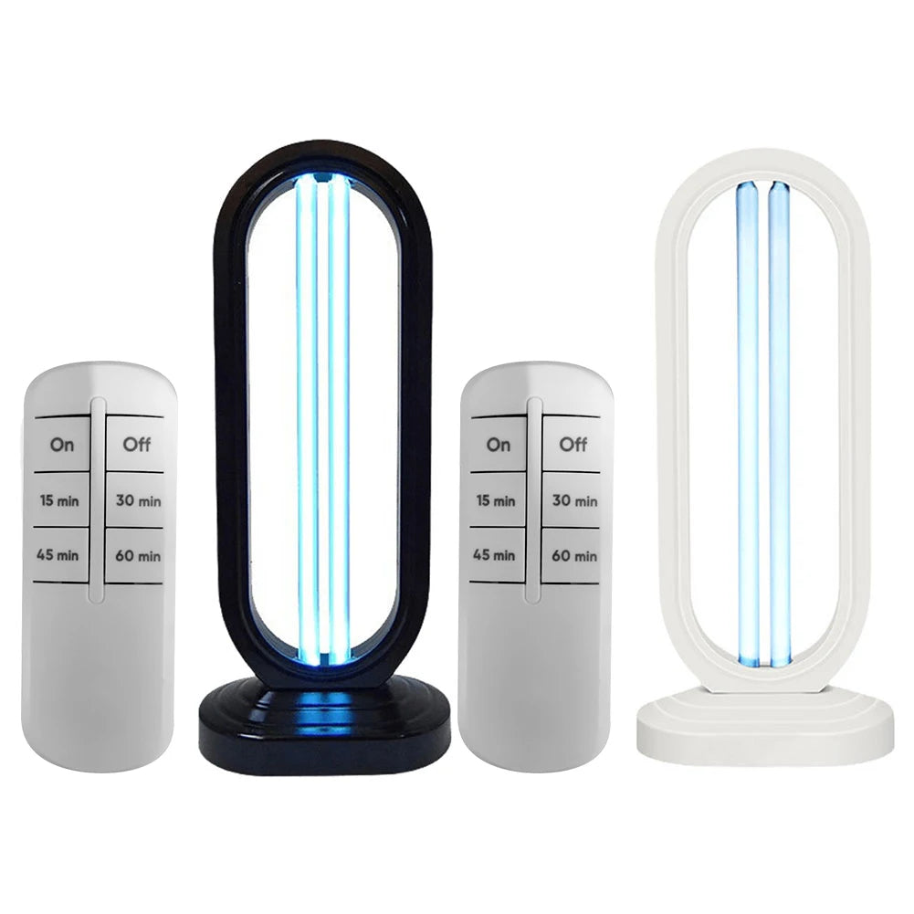 Multi-Surface UV Disinfection Lamp with Ozone & Ozone-Free Modes, Air Purification Function and Remote Control
