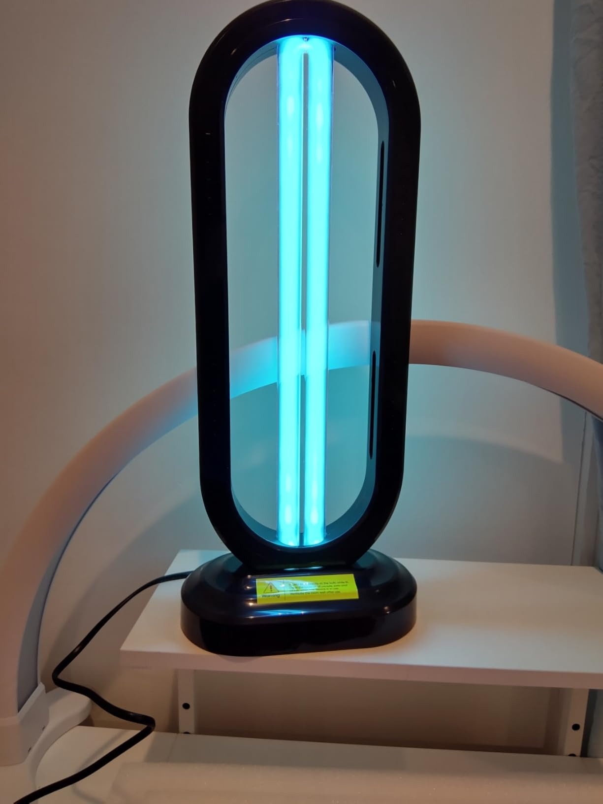 Multi-Surface UV Disinfection Lamp with Ozone & Ozone-Free Modes, Air Purification Function and Remote Control