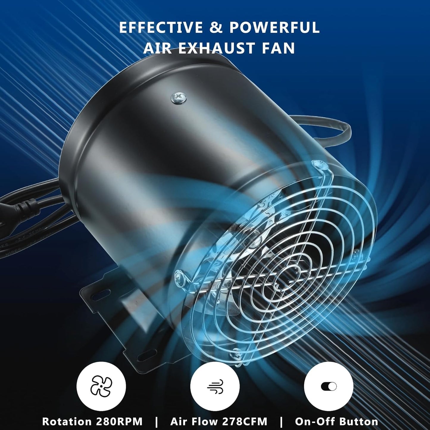 Multifunctional Powerful Silent Exhaust Fan - Super Suction Mute Ventilation Fan