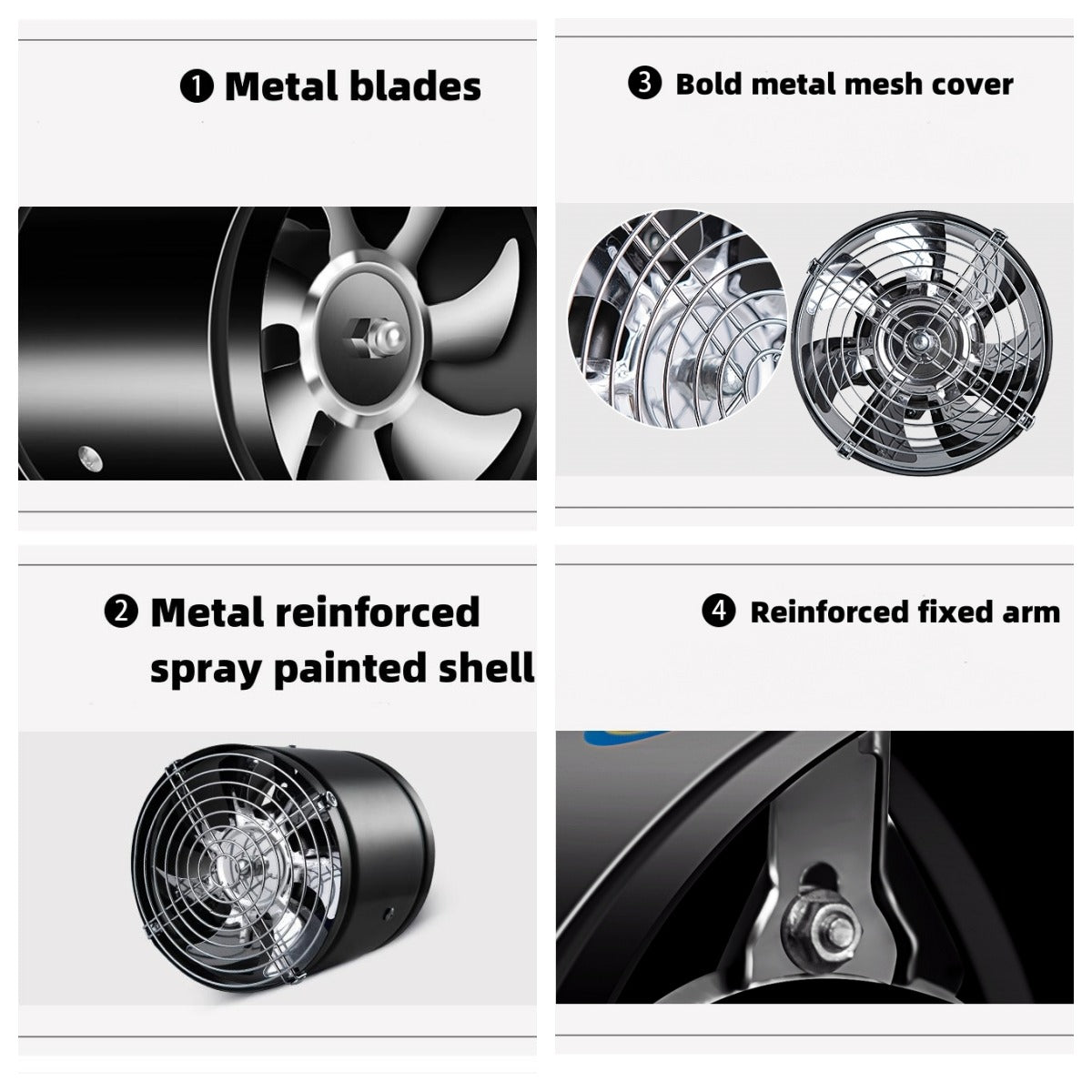 Multifunctional Powerful Silent Exhaust Fan - Super Suction Mute Ventilation Fan