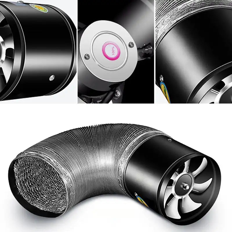 Multifunctional Powerful Silent Exhaust Fan - Super Suction Mute Ventilation Fan