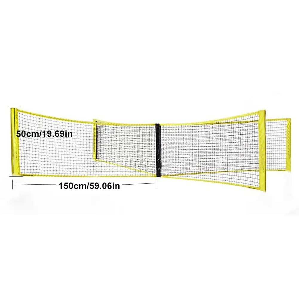 Multi-Player Cross Volleyball Net for Team Training