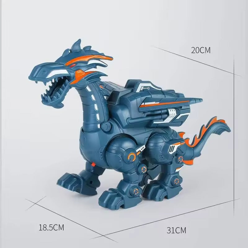 Musical Dinosaur with Mist and Lights, Atomized Spray Function, Safe for Ages 2+