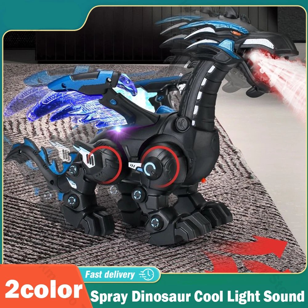 Musical Dinosaur with Mist and Lights, Atomized Spray Function, Safe for Ages 2+