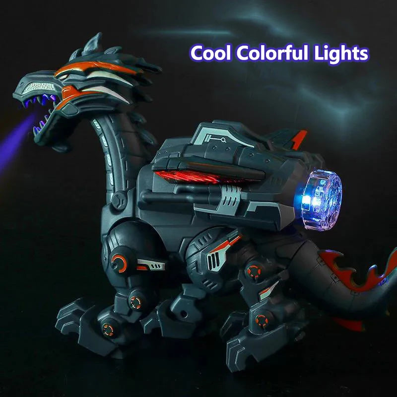 Musical Dinosaur with Mist and Lights, Atomized Spray Function, Safe for Ages 2+