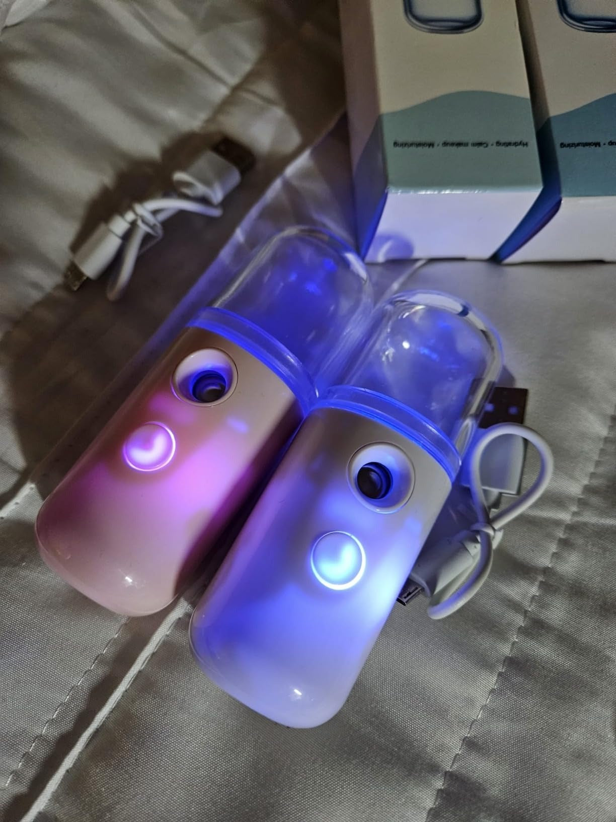 Nano Mist Sprayer – Rechargeable Mini for Deep Hydration, Makeup Protection, Instant Skin Refresh, Portable Use