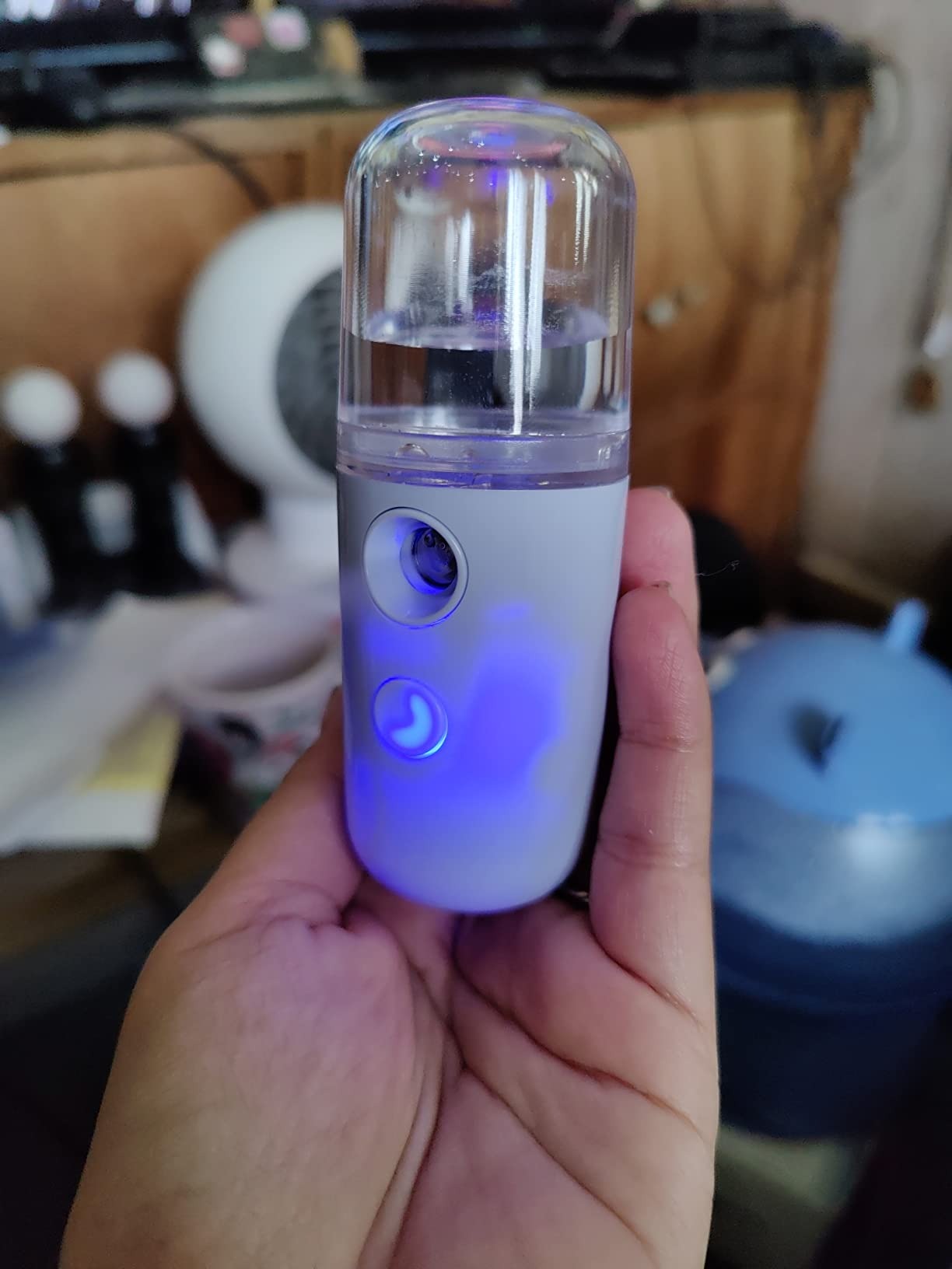 Nano Mist Sprayer – Rechargeable Mini for Deep Hydration, Makeup Protection, Instant Skin Refresh, Portable Use