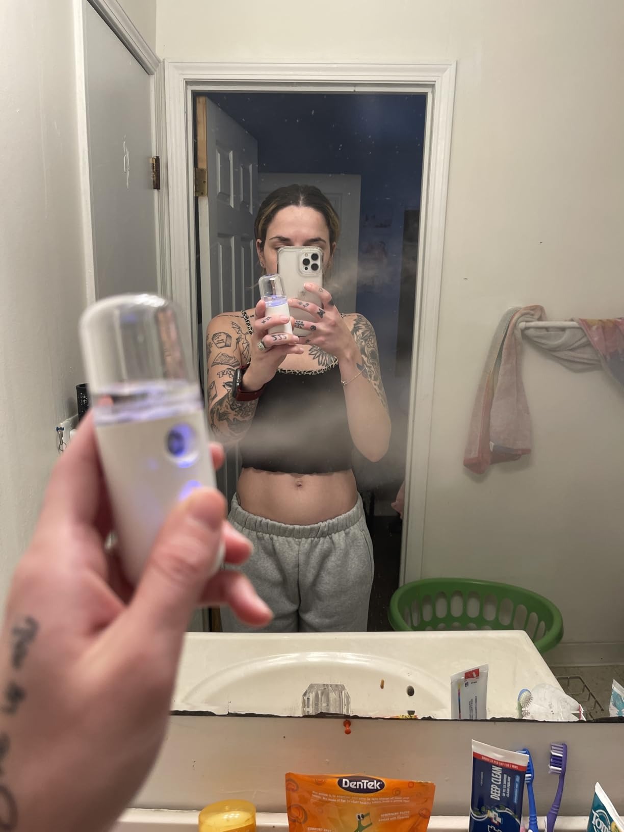 Nano Mist Sprayer – Rechargeable Mini for Deep Hydration, Makeup Protection, Instant Skin Refresh, Portable Use