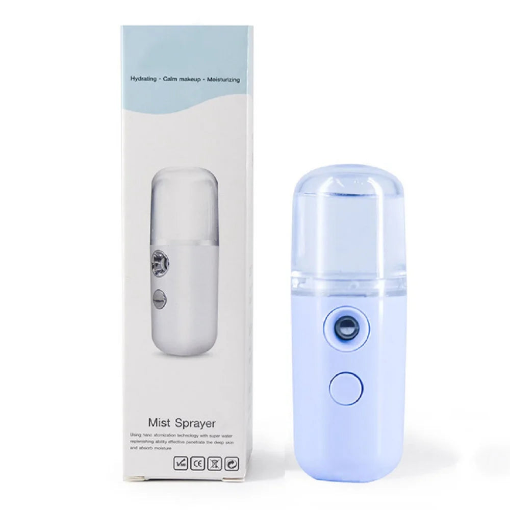Nano Mist Sprayer – Rechargeable Mini for Deep Hydration, Makeup Protection, Instant Skin Refresh, Portable Use