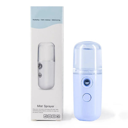 Nano Mist Sprayer – Rechargeable Mini for Deep Hydration, Makeup Protection, Instant Skin Refresh, Portable Use