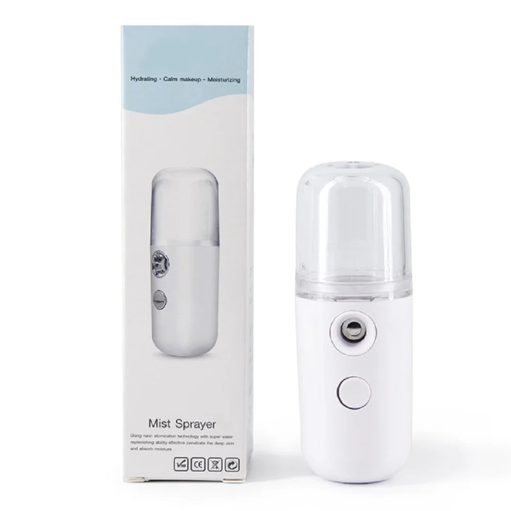 Nano Mist Sprayer – Rechargeable Mini for Deep Hydration, Makeup Protection, Instant Skin Refresh, Portable Use