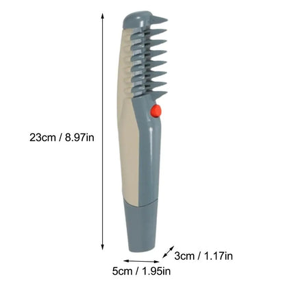 Pet Dematting Comb and Grooming Brush, Removes Knots, Mats & Tangles, Battery-Powered
