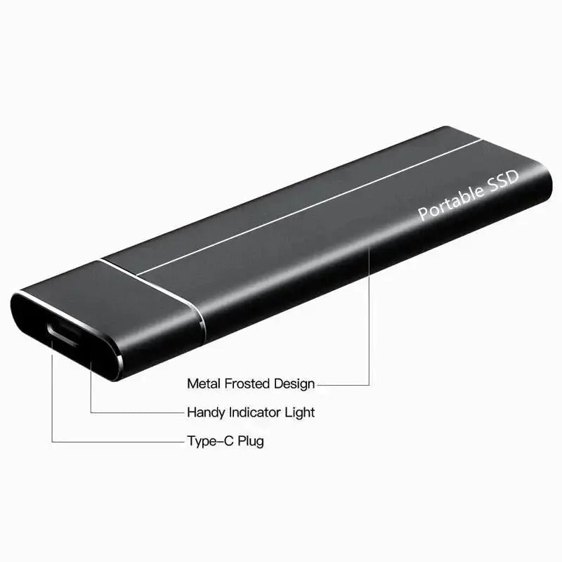 Portable SSD High-Speed External Hard Drive