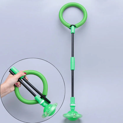 Portable Ankle Skip Ball, Safe for Ages 5+, Colorful Flash Wheel Swing Ball