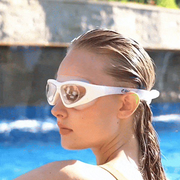 Prescription Swimming Goggles for Myopia – Anti-Fog, UV400 Protection, Clear Vision Underwater