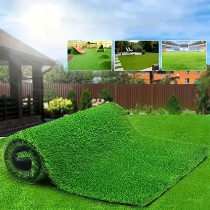 Realistic Artificial Grass, Durable Synthetic Turf for Indoor & Outdoor Landscaping