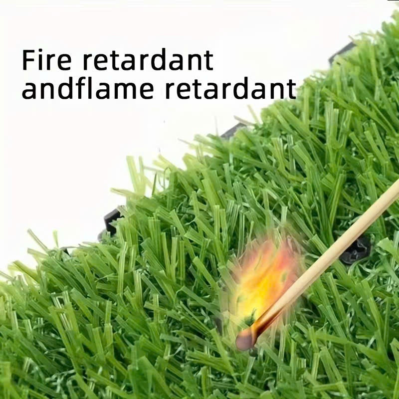 Realistic Artificial Grass, Durable Synthetic Turf for Indoor & Outdoor Landscaping