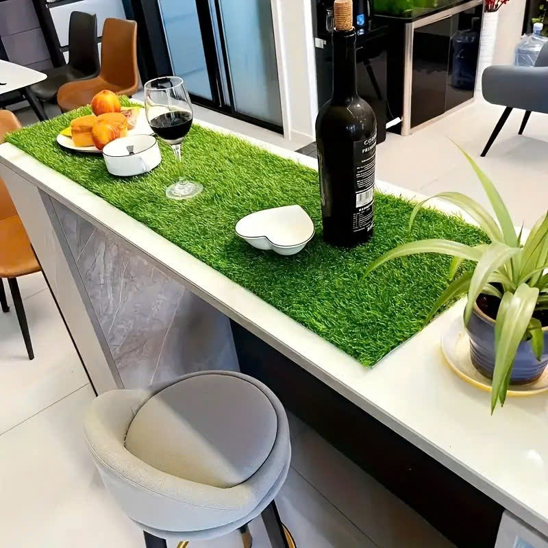 Realistic Artificial Grass, Durable Synthetic Turf for Indoor & Outdoor Landscaping