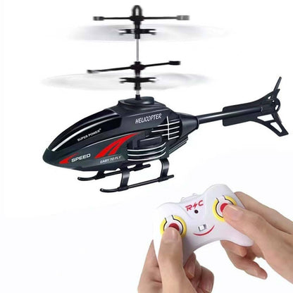Remote Control Helicopter with Lightweight, Durable Design, Remote Control, LED Night Lights, Safe for Age 14+