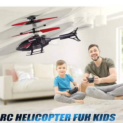 Remote Control Helicopter with Lightweight, Durable Design, Remote Control, LED Night Lights, Safe for Age 14+