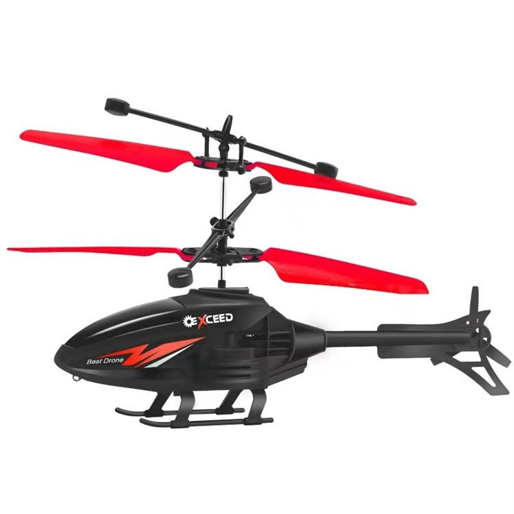 Remote Control Helicopter with Lightweight, Durable Design, Remote Control, LED Night Lights, Safe for Age 14+