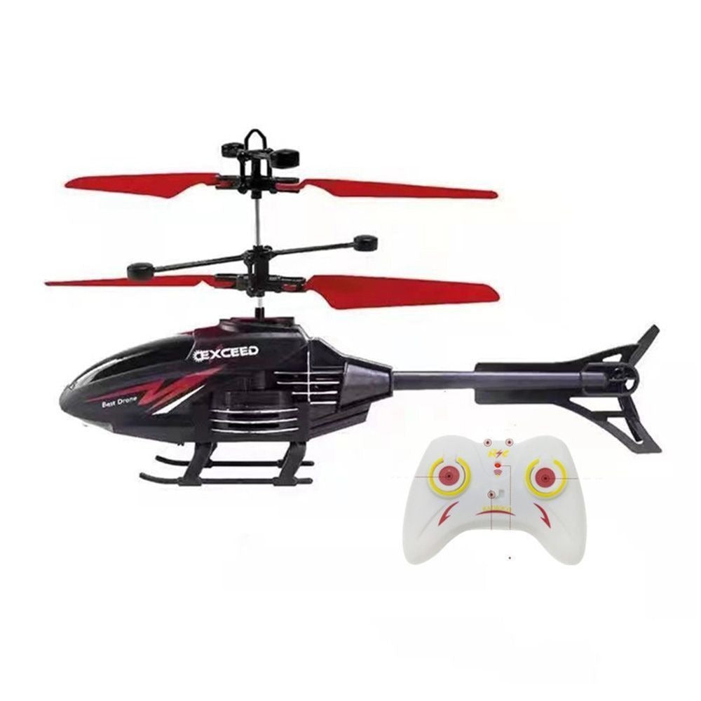 Remote Control Helicopter with Lightweight, Durable Design, Remote Control, LED Night Lights, Safe for Age 14+