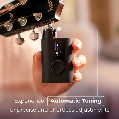Roadie 3 Automatic Guitar Tuner & Metronome for Professional Guitar Players, Gifts for Musicians
