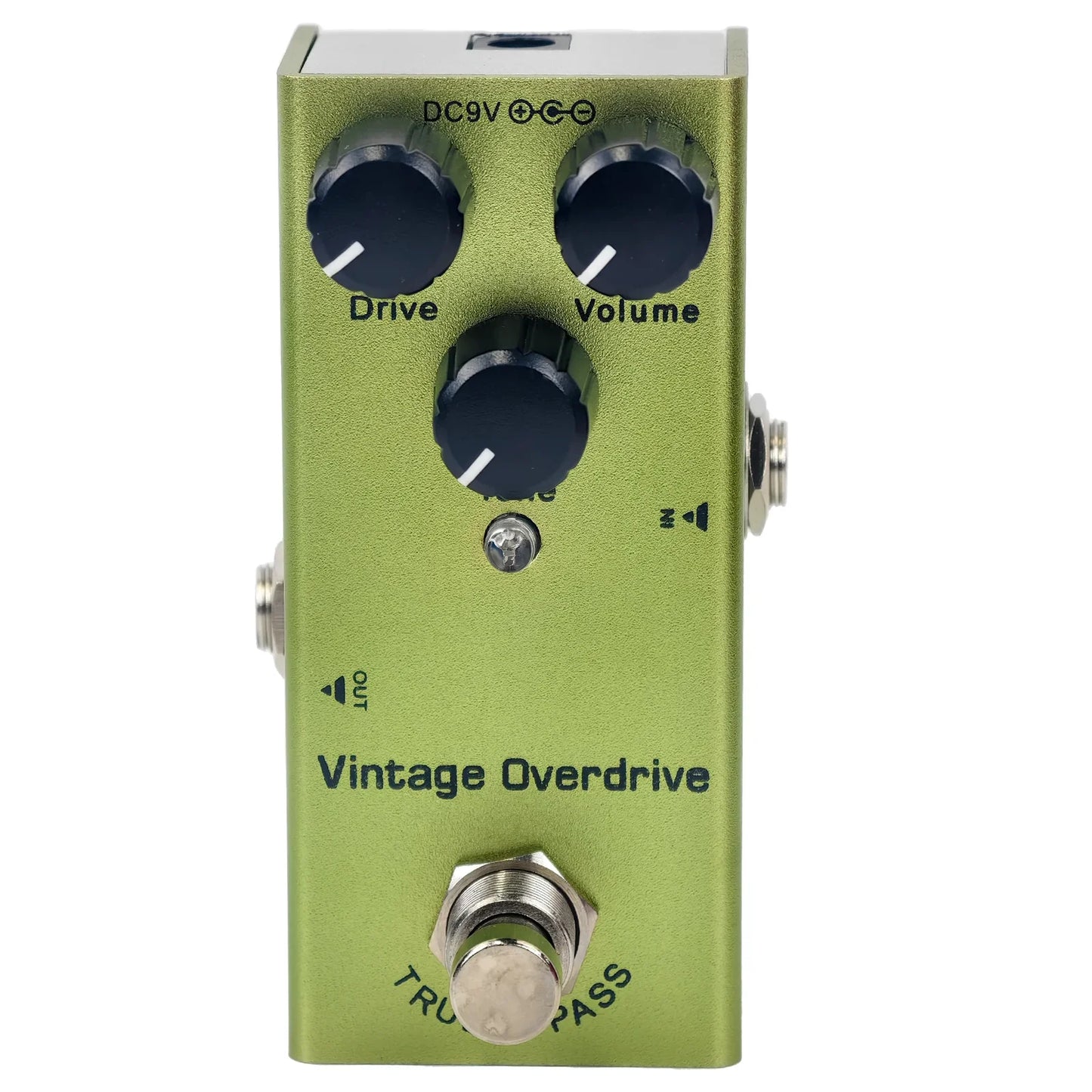 Compact Electric Guitar Effects Pedal With Multiple Functions