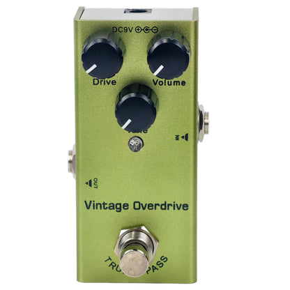 Compact Electric Guitar Effects Pedal With Multiple Functions