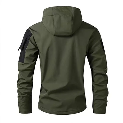 Men'S Waterproof Softshell Jacket And Cargo Pants Set