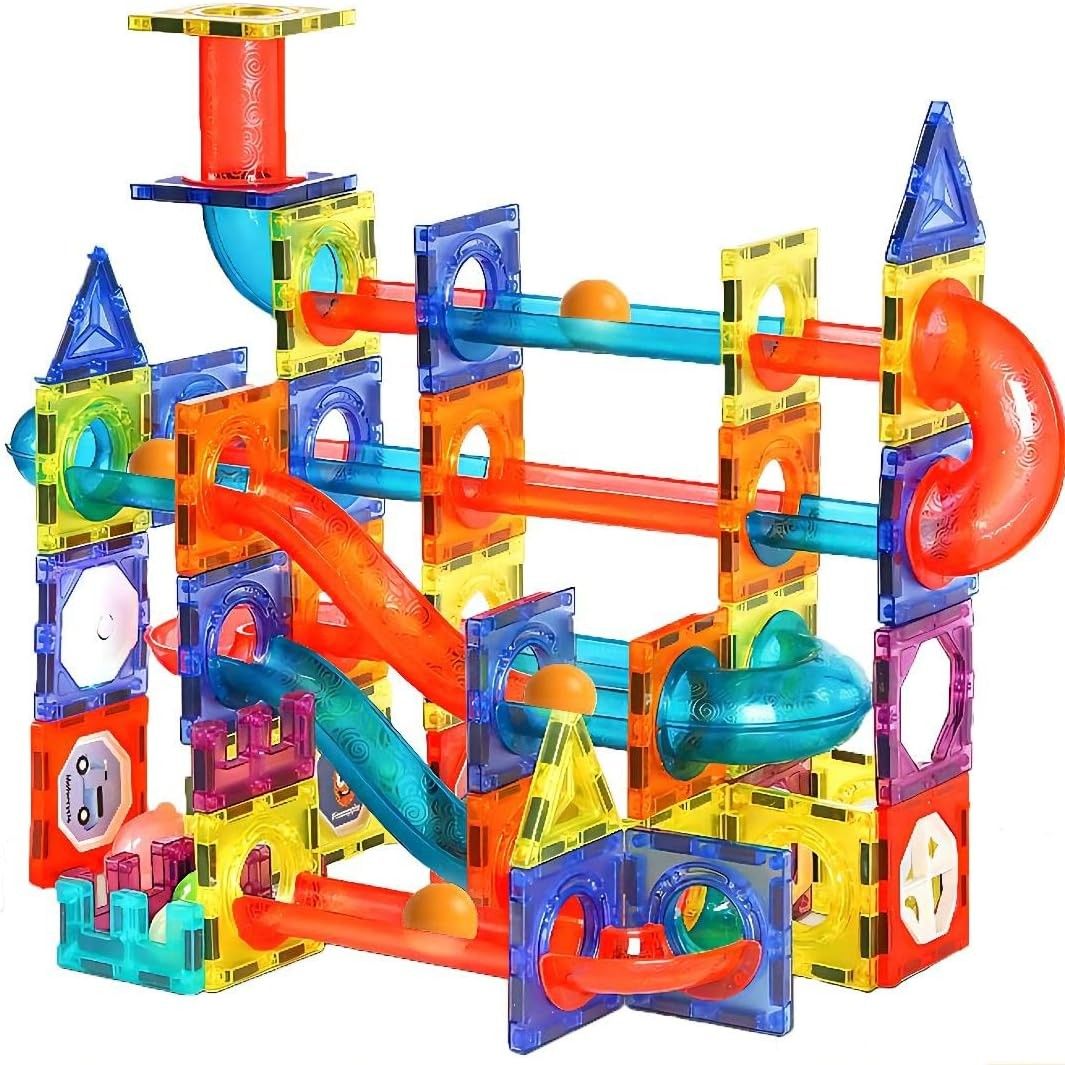 STEM Building Toy Helps Spatial Skill Development with Strong Magnetic Design, Safe for Ages 3+