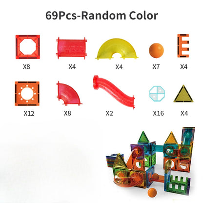 STEM Building Toy Helps Spatial Skill Development with Strong Magnetic Design, Safe for Ages 3+