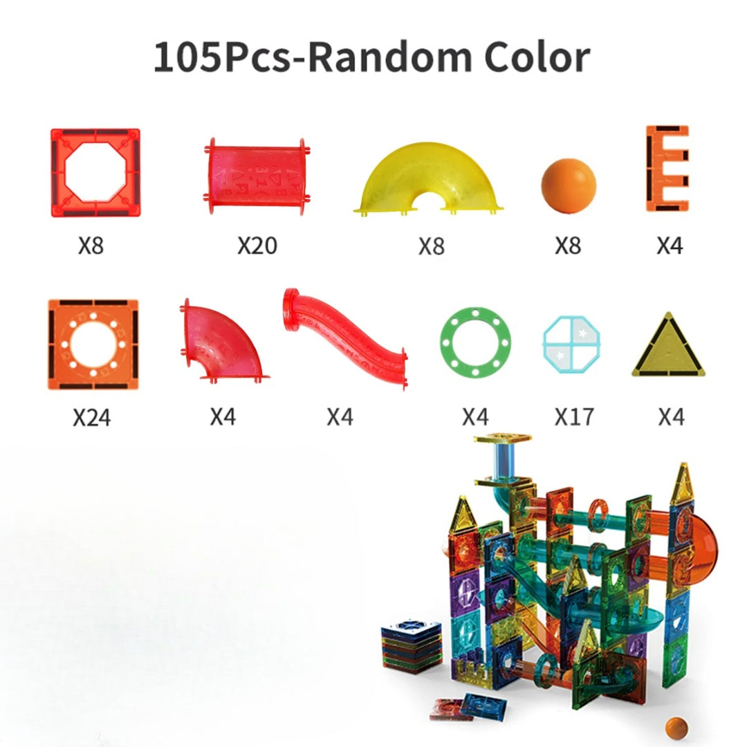 STEM Building Toy Helps Spatial Skill Development with Strong Magnetic Design, Safe for Ages 3+