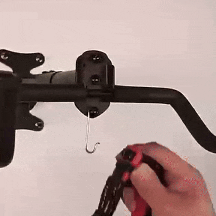 Space-Saving Bike Wall Mount Rack – Foldable Bicycle Hanger with Rim Protection