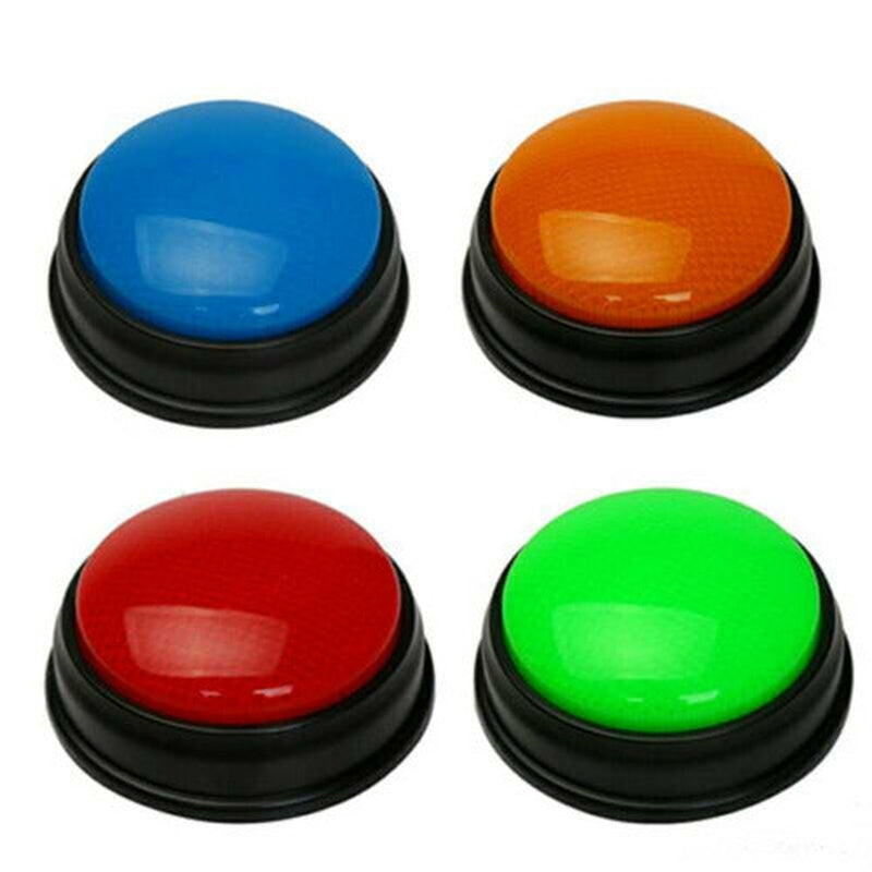 Voice Recording Button Pet Toys Dog Buttons For Communication Pet Training