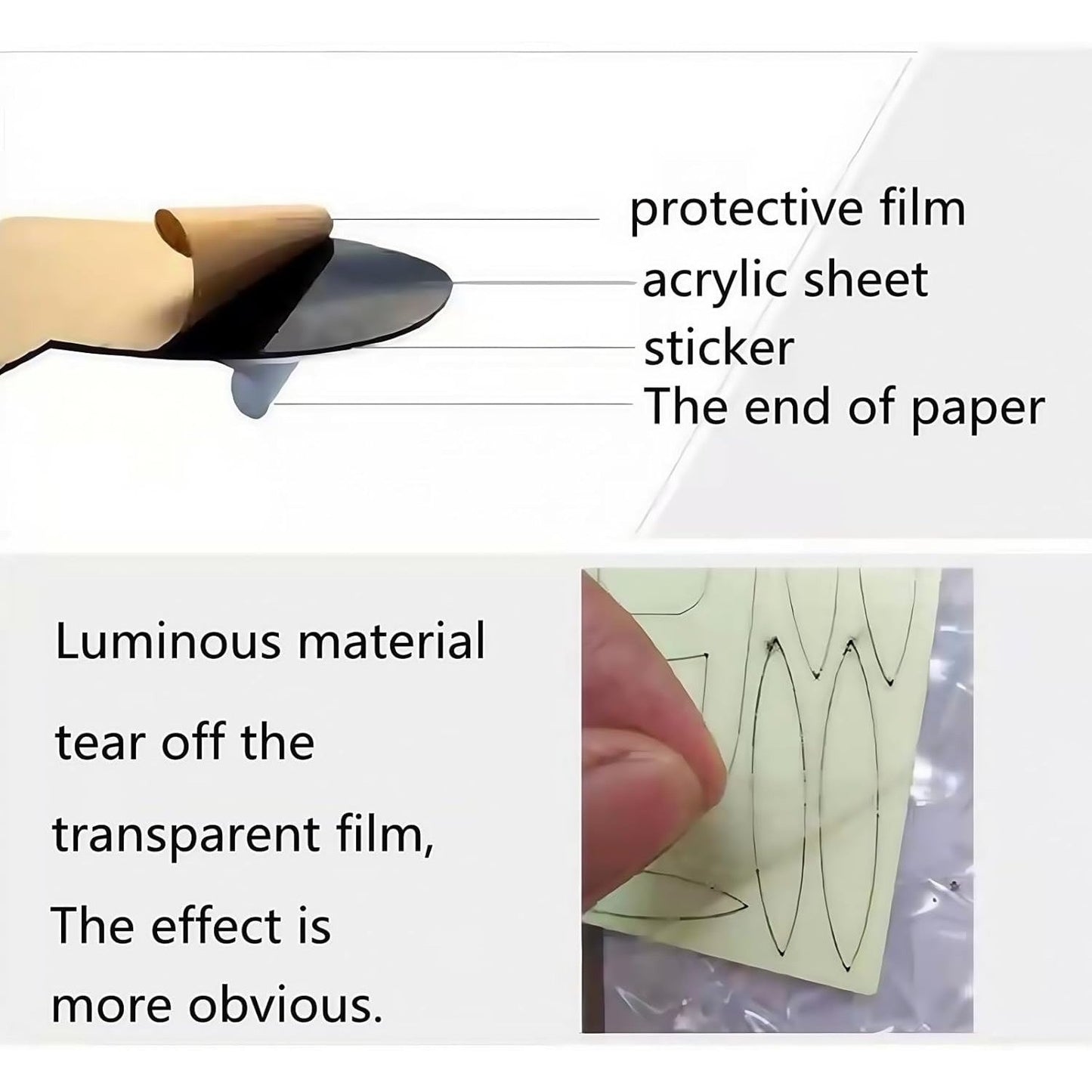 Wall Clock with Quartz Mechanism With Glow-in-the-Dark, Silent Sweep, Adjustable Layout, Easy to Install