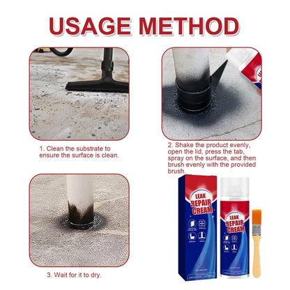 Waterproof Leak Repair Spray Coating with Instant Water-Sealing Protection for Cracks & Leaks