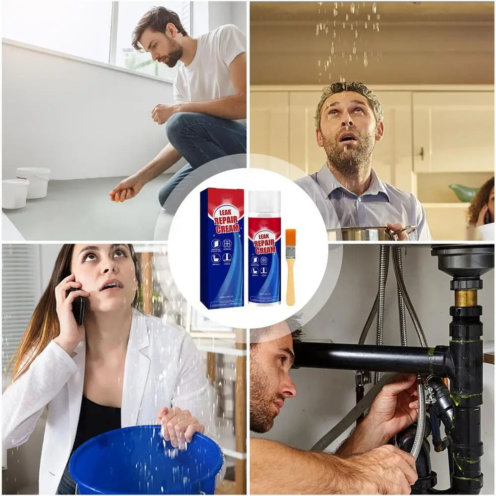 Waterproof Leak Repair Spray Coating with Instant Water-Sealing Protection for Cracks & Leaks