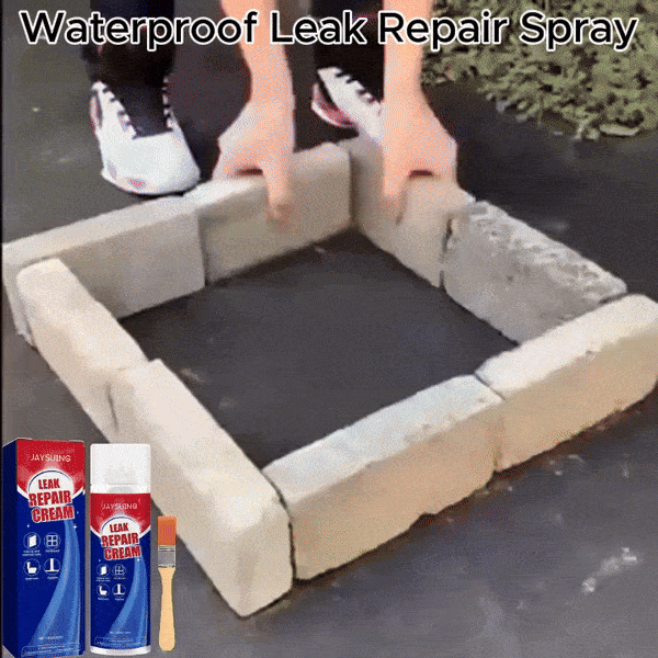 Waterproof Leak Repair Spray Coating with Instant Water-Sealing Protection for Cracks & Leaks