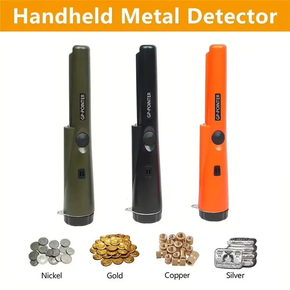 Waterproof Metal Detector Pinpointer -  Handheld Professional Locating Metal Finder