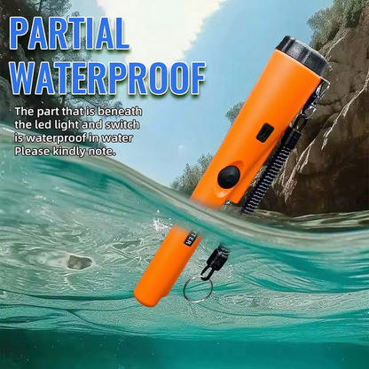 Waterproof Metal Detector Pinpointer -  Handheld Professional Locating Metal Finder