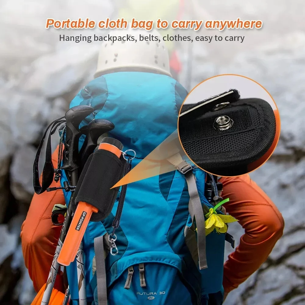 Waterproof Metal Detector Pinpointer -  Handheld Professional Locating Metal Finder