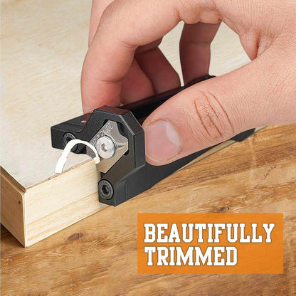 Woodworking Edge Banding Trimmer - Manual Planer Wood Chamfering Fillet Scraper Board Deburring Tool