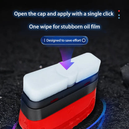 Advanced Glass Oil Film Cleaning Brush